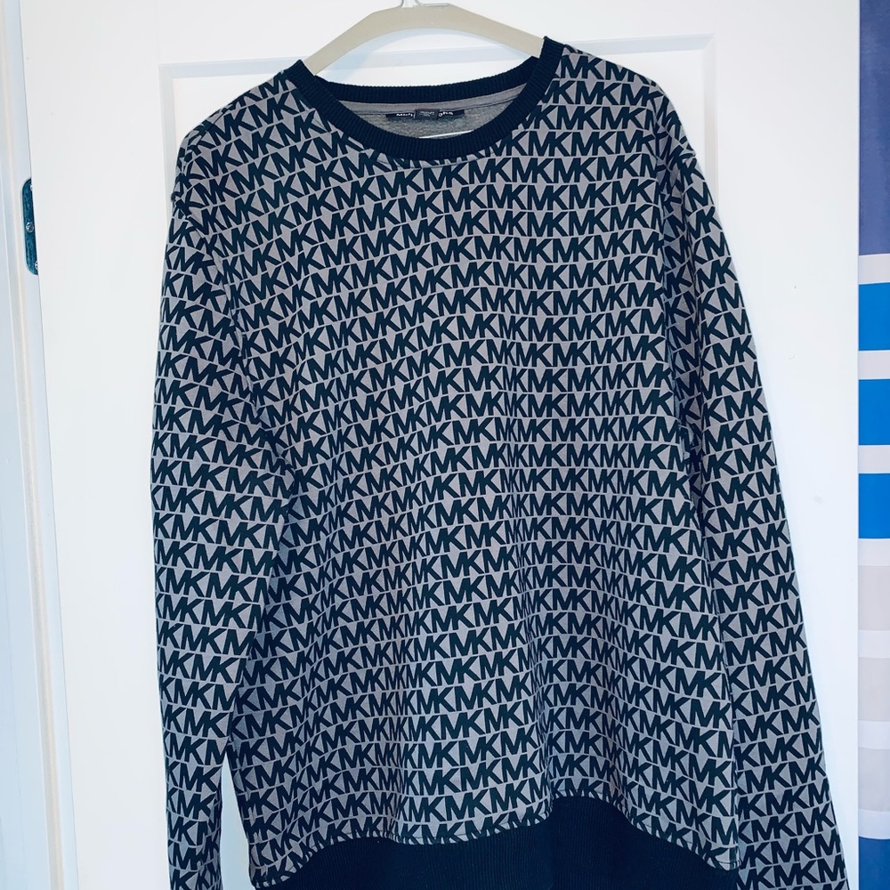 Men MK sweater black